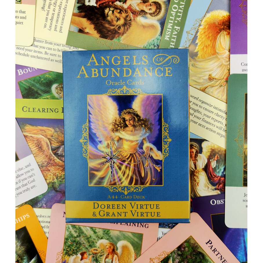 Bộ Tarot Angels of Abundance Oracle Cards T10 Bài Bói New