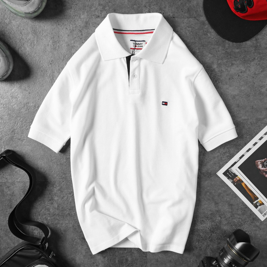 Áo POLO Tommy nam cổ bẻ ngắn tay - hàng Việt Nam xuất khẩu ( form slim fix tôn dáng)