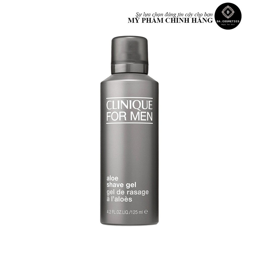 Kem Cạo Râu Dạng Bọt Clinique For Men Aloe Shave Gel 125ml
