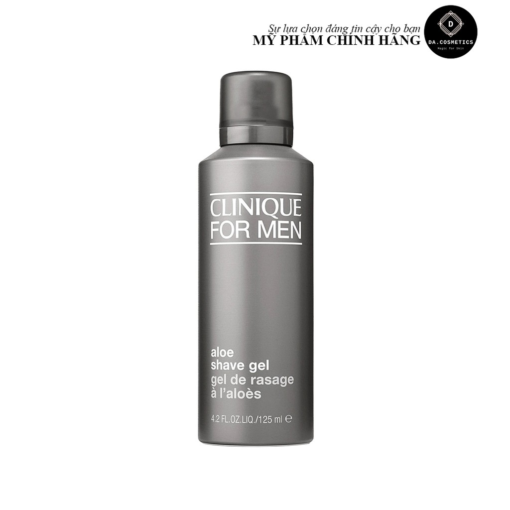 Kem Cạo Râu Dạng Bọt Clinique For Men Aloe Shave Gel 125Ml