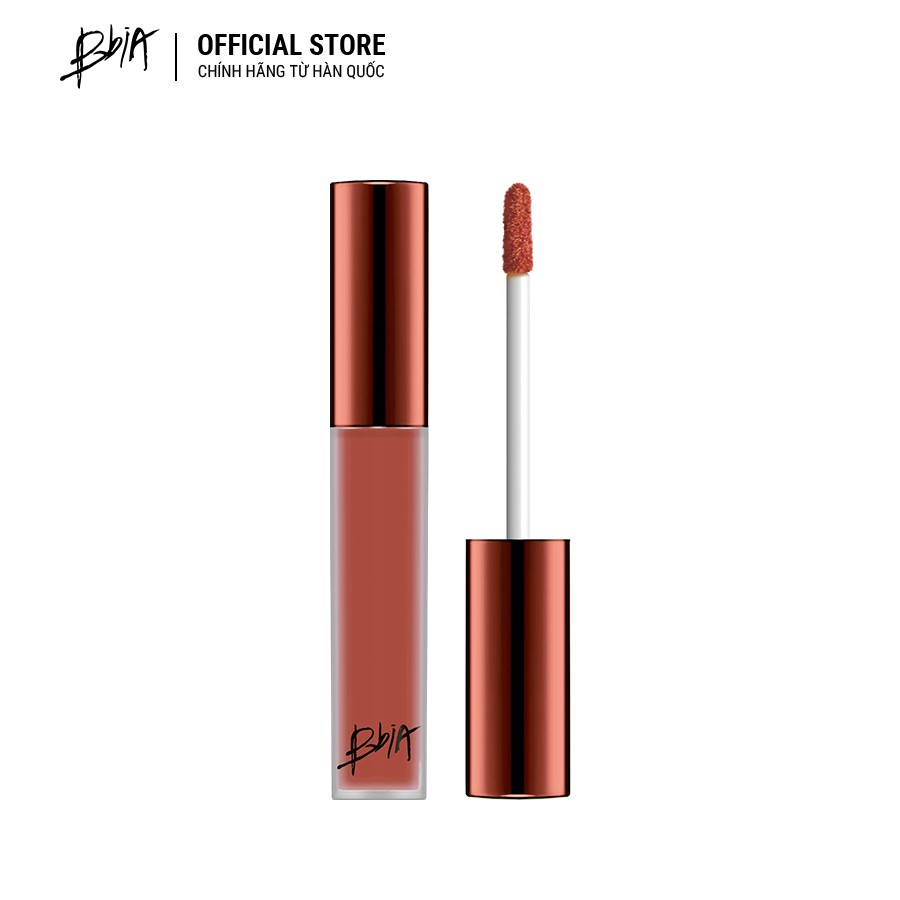 Son kem lì Bbia Last Velvet Lip Tint Version 5 - 23 Romantic Note (màu cam đất pha ánh đỏ) 5g - Bbia Official Store | Thế Giới Skin Care