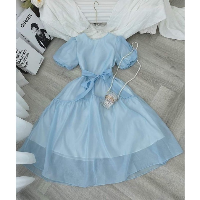 ĐẦM BABYDOLL TAY PHỒNG MÃ 10-07