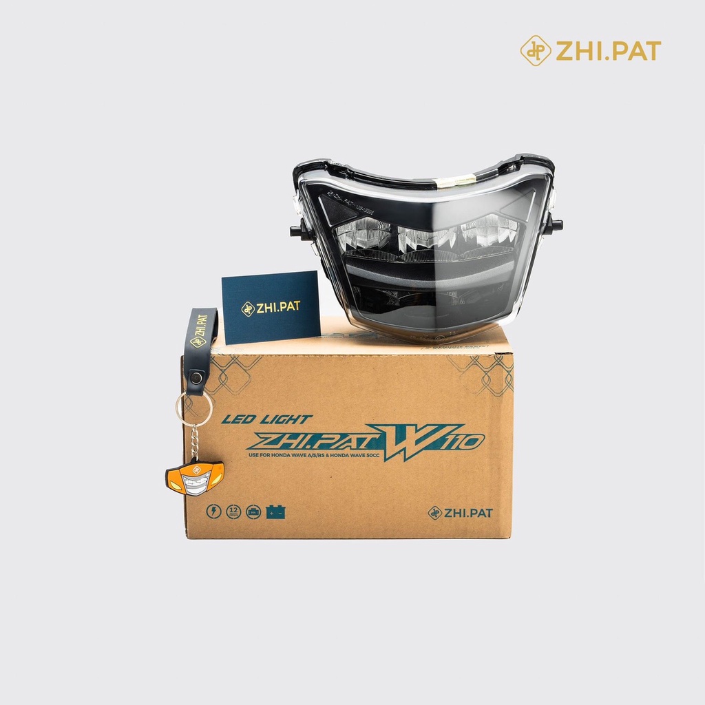 HỆ THỐNG ĐÈN PHA LED 2 TẦNG XE WAVE RS, WAVE ANPHA 2017-2019 CHÍNH HÃNG ZHIPAT