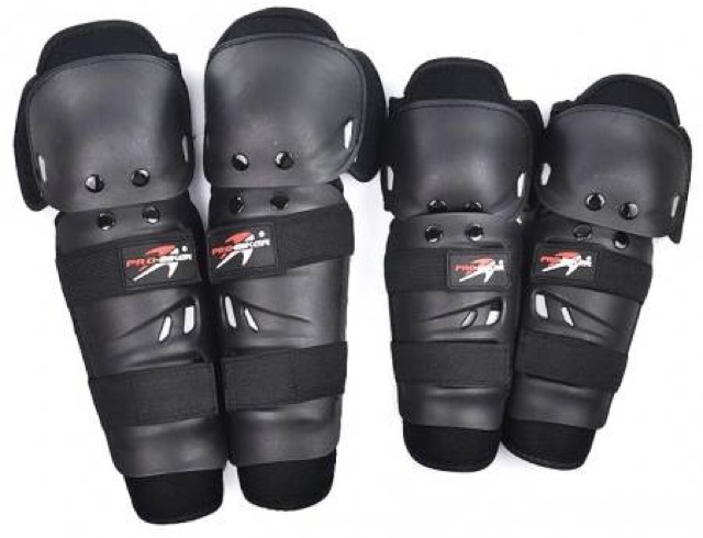 Bó gối chỏ giáp nhựa Pro-Biker