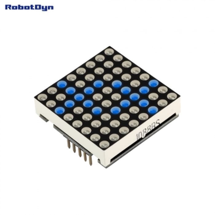 Mô Đun Matrix Led 8x8 Arduino 32x32mm Driver Max7219 Màu Xanh Dương