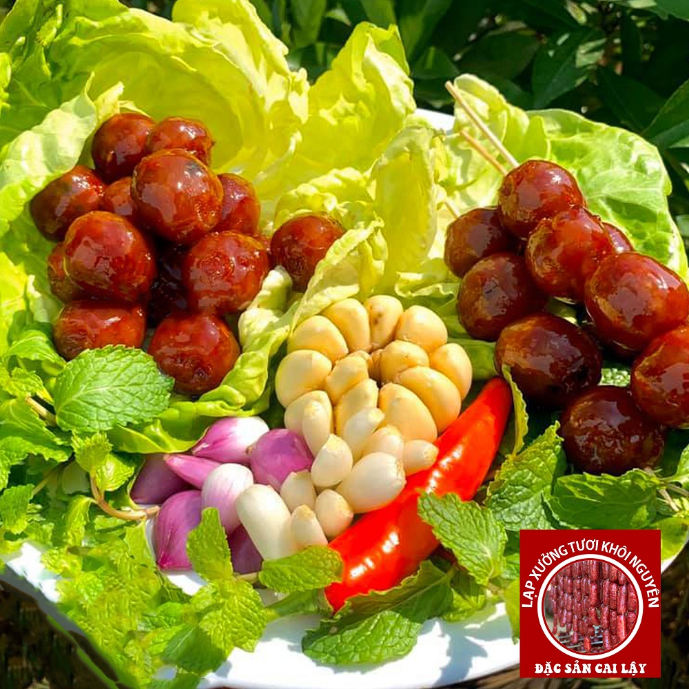 Lạp xưởng tươi, lạp xưởng hồ lô, lạp sườn bi 500gr