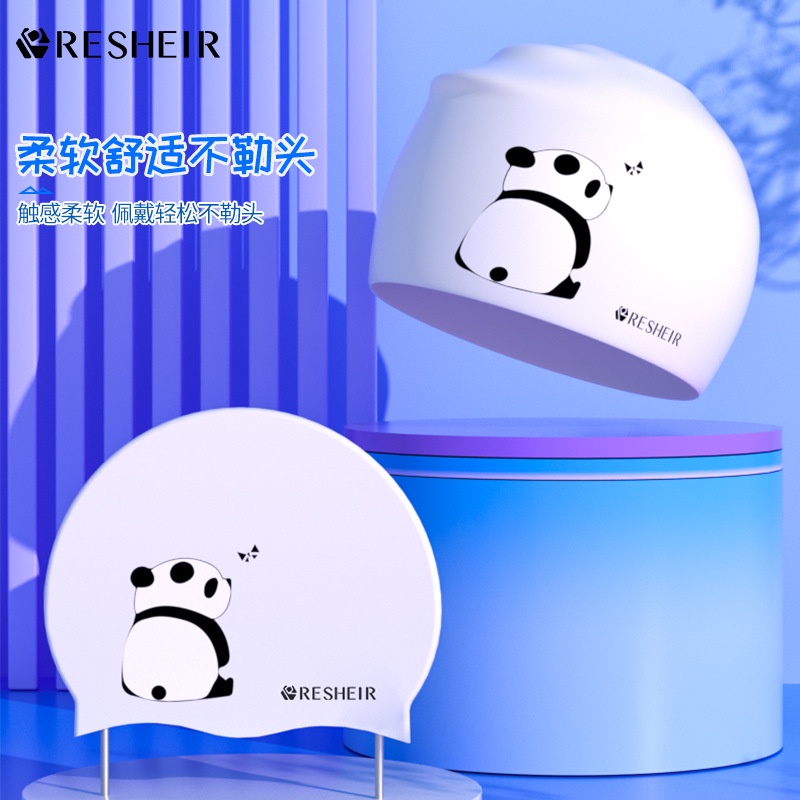 Mũ bơi WINMAX silicone chống thấm nước họa tiết đáng yêu dành cho trẻ em