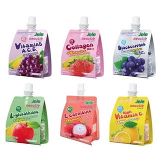 Nước ép trái cây thạch jele beautie vitamin a, c, e 150g thái lan