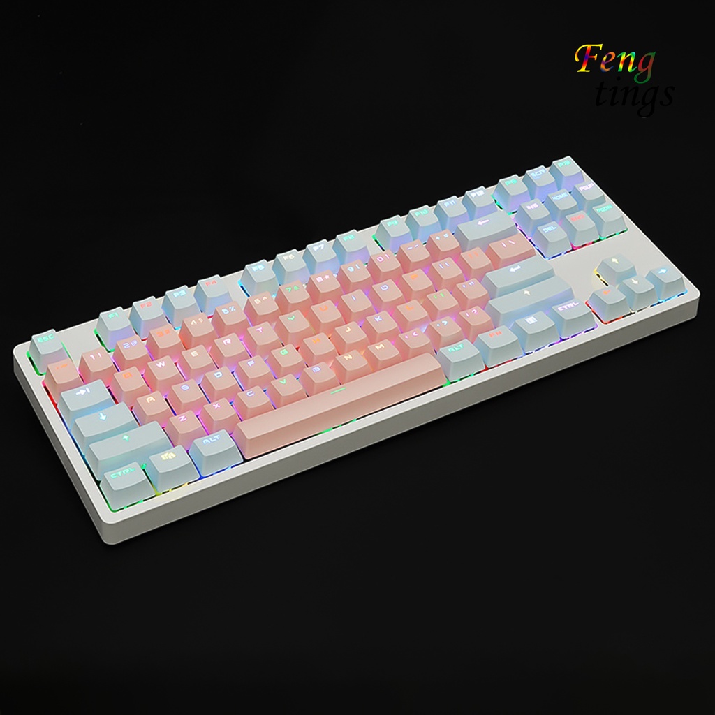 Nút Bàn Phím Cơ Pbt Màu Sắc Tương Phản Thay Thế Cho Pc 87 Phím