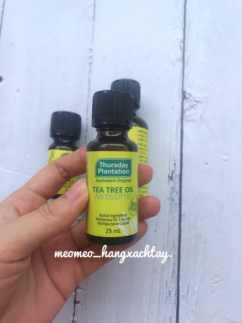 Tinh dầu tràm trà nguyên chất Úc Tea Tree Thursday Plantation 10ml 25ml 50ml