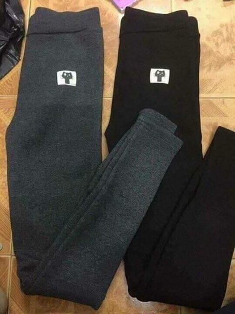 Quần nỉ mèo lót lông cực đẹp từ 45-65kg vừa xinh | BigBuy360 - bigbuy360.vn