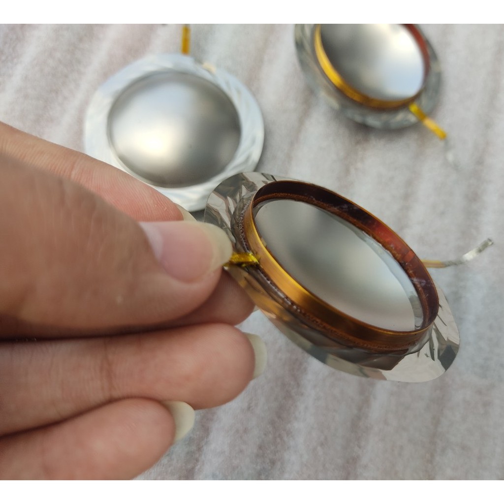 LÁ COIL 44.4MM NHÔM DẸT  - MÀNG TITAN - GIÁ 10 CÁI