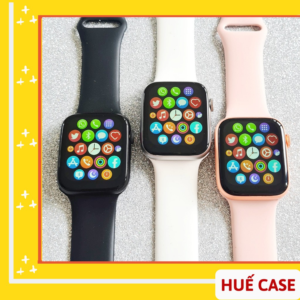 Đồng hồ thông minh [ Huế Case ]  Smart watch - Dong ho thong minh cảm ưng mượt mà giao diện tổ ong, nghe gọi 2 chiều