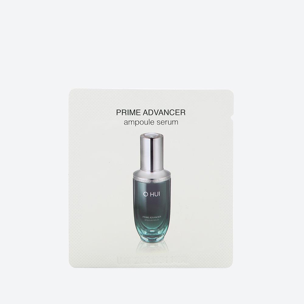 Gói serum tinh chất dưỡng trắng , tinh chất chống lão hoá Ohui xanh Prime Advance 1ml căng bóng da, se lỗ chân lông