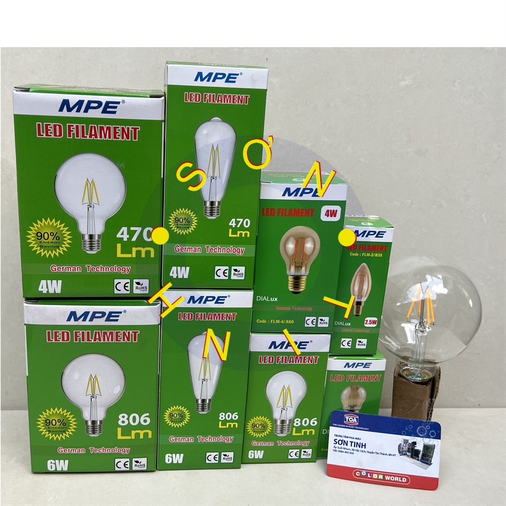 Bóng Đèn Led Giả Dây Tóc MPE