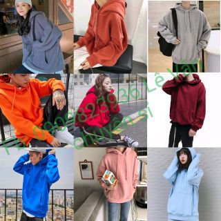 Áo khoác hoodie, có 20 màu, form unisex