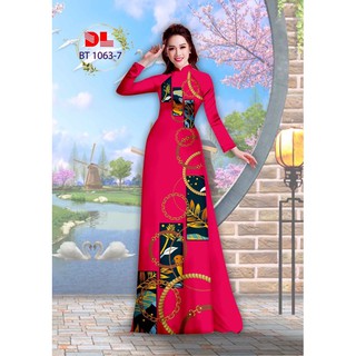 Vải áo dài lập thể