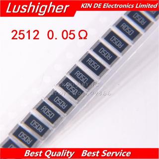 50 cái điện trở 2512 smd 1w 1% 0.05r 0.05 ohm 0.05ohm r050 r05