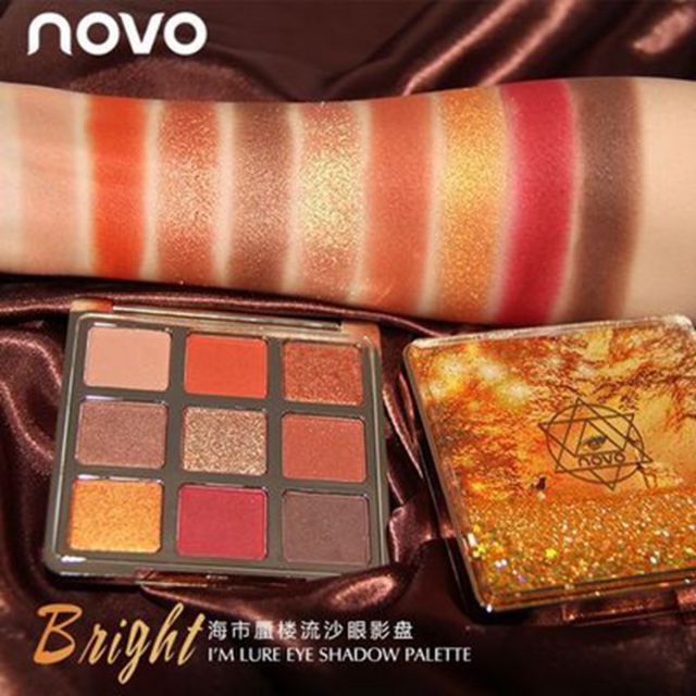 Bảng mắt 9 màu Novo Bright eye shadow