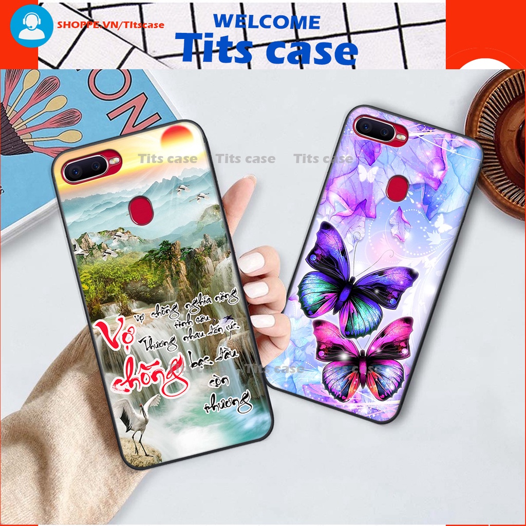Ốp lưng  Oppo A5S / A7 / F9 / A12 in hình thiên nga,hoa may mắn, đặc sắc ĐỘC - LẠ - BỀN
