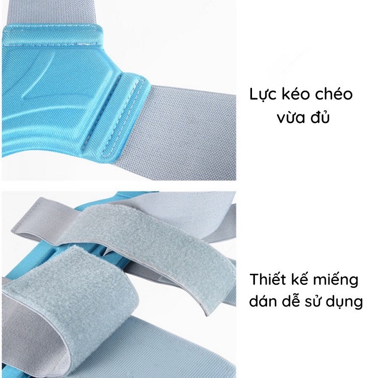 Đai Chống Gù Lưng DCG03 Chất Liệu Bền Thông Thoáng, Có Thanh Định Hình Cột Sống