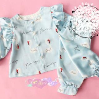 Bộ Pijama lụa trẻ em