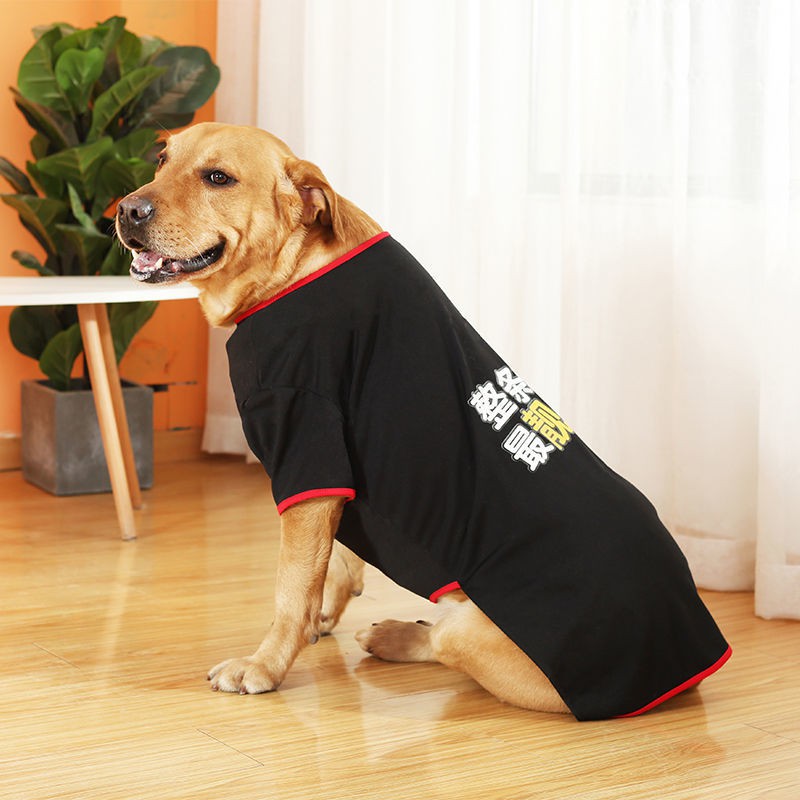 Quần áo cho chó lớn mùa hè Labrador Golden Retriever Alaska Shiba Inu Trung bình Vest