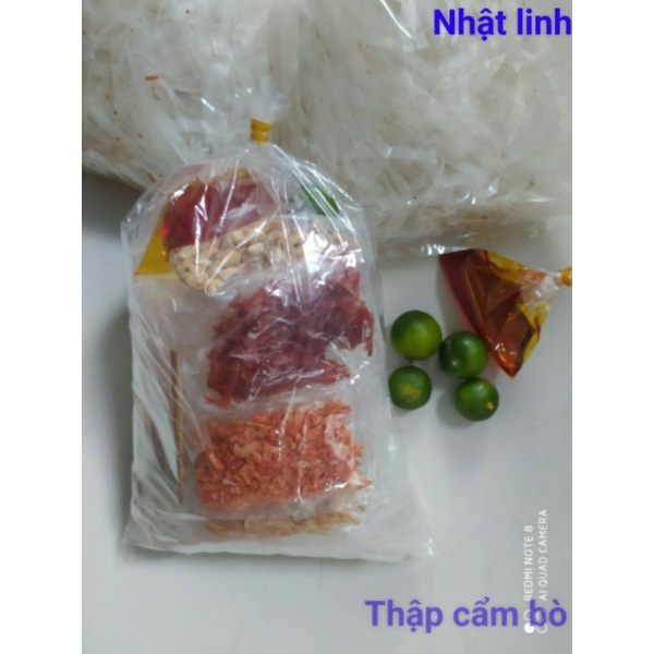 40 bịch Bánh tráng trộn thập cẩm đầy đủ 5 vị