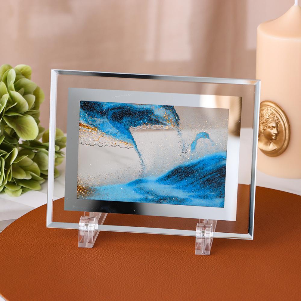 Tranh Cát 3D Nhiều Màu Sắc Dùng Trang Trí Nhà Cửa