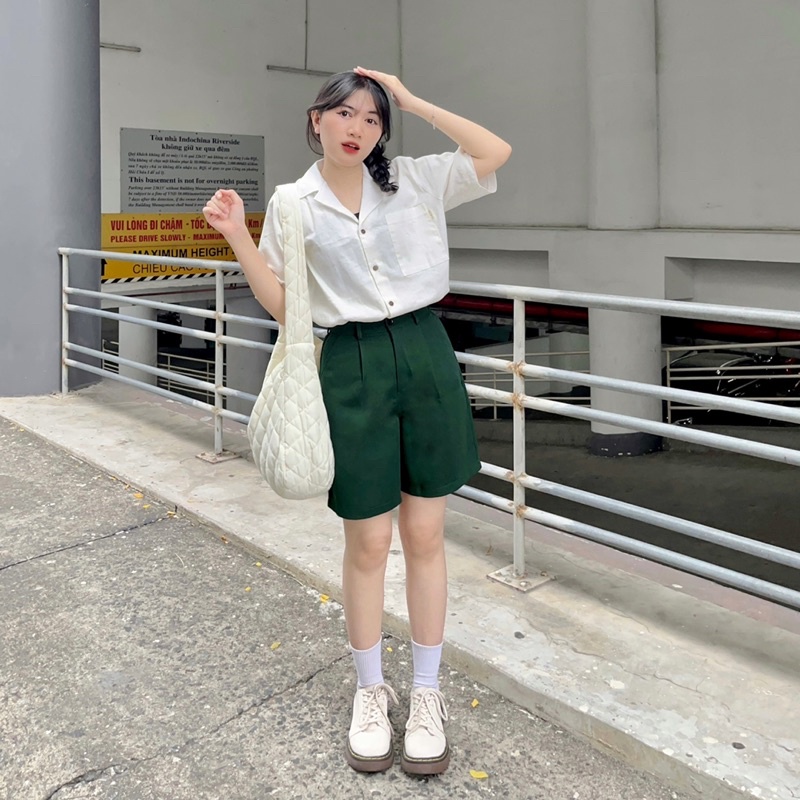 QUẦN SHORT DÀY DẶN KHÔNG NHĂN