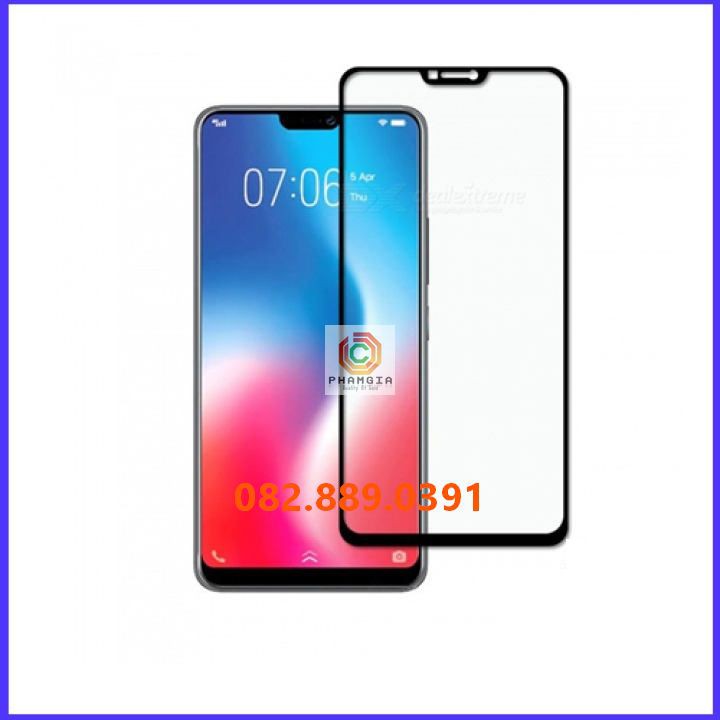 Kính cường lực Oppo A12 full màn hình full keo siêu đẹp