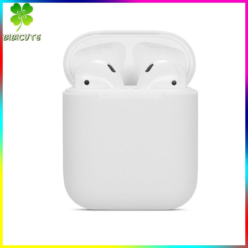 Vỏ Bảo Vệ Hộp Sạc Tai Nghe Không Dây Apple Airpods Bằng Silicon