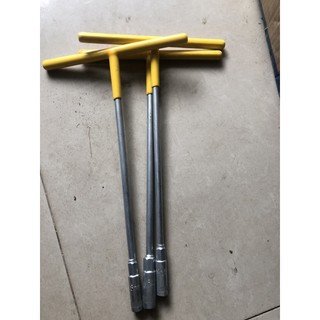 Tuýp chữ T đủ loại (cán bọc nhựa dẻo đen, vàng)