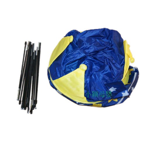Bộ lều bóng hình lâu đài kèm 50 quả bóng nhựa (Xanh)