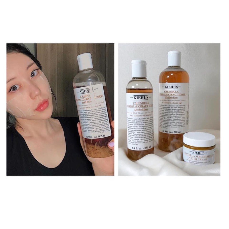 Toner hoa cúc Kiehl's Calendula Herbal Extract alcohol free toner mini 40ml | BigBuy360 - bigbuy360.vn