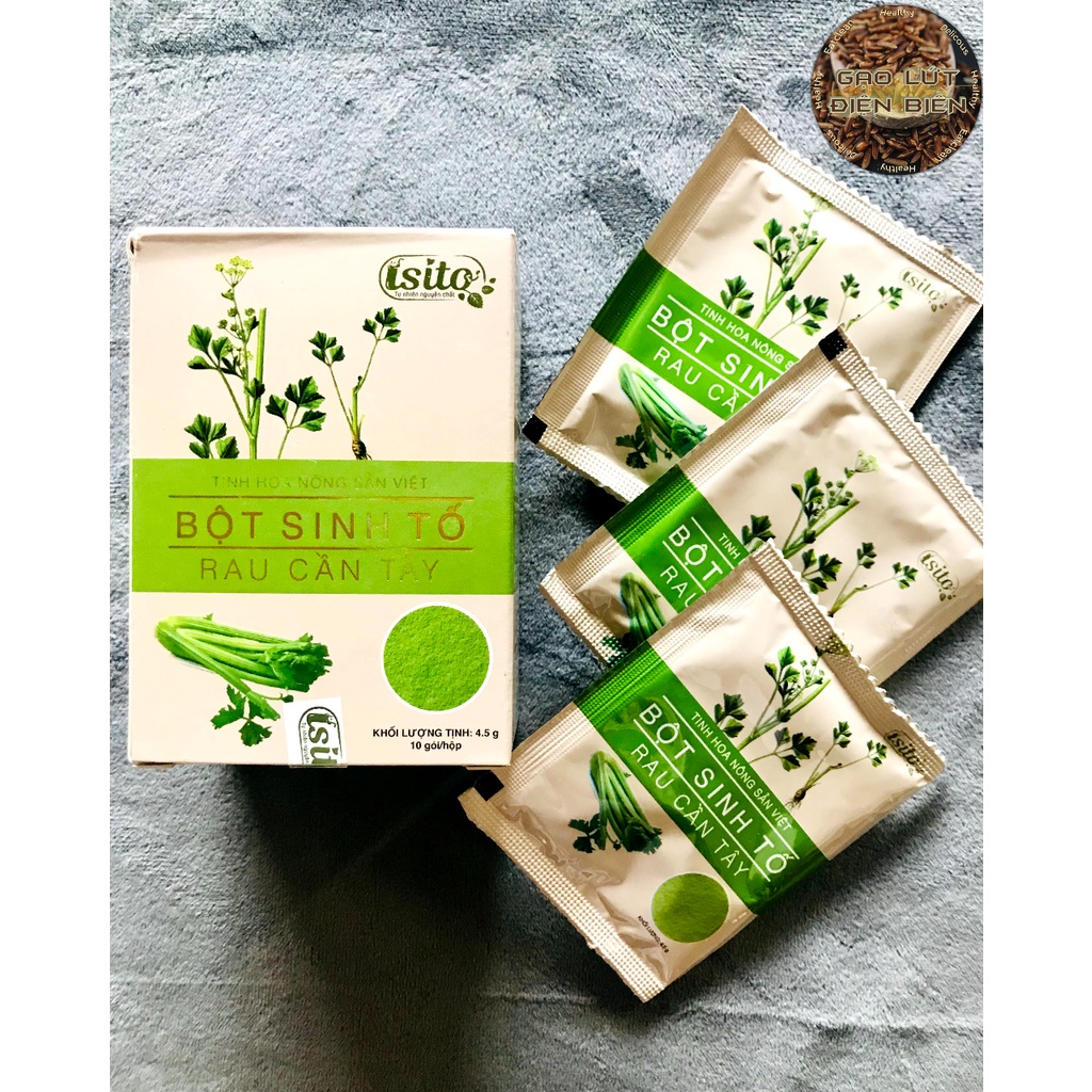 Bột rau Cần Tây ISITO - eatclean, giảm cân