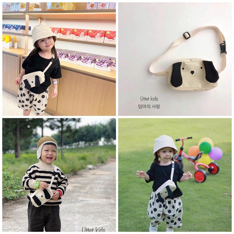 TÚI  ĐEO CHÉO HÌNH CHÚ CHÓ NGỘ NGHĨNH RẤT DỄ THƯƠNG