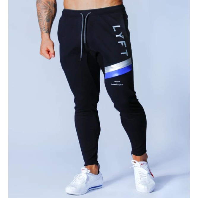 Quần Jogger Tập Gym Thể Thao Nam 3 Line cao cấp co giãn 4 chiều size lớn (LYF1)