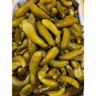 DƯA LEO MUỐI NGUYÊN TRÁI-Nhà làm- Chay, mặn đều dùng được. 1kg