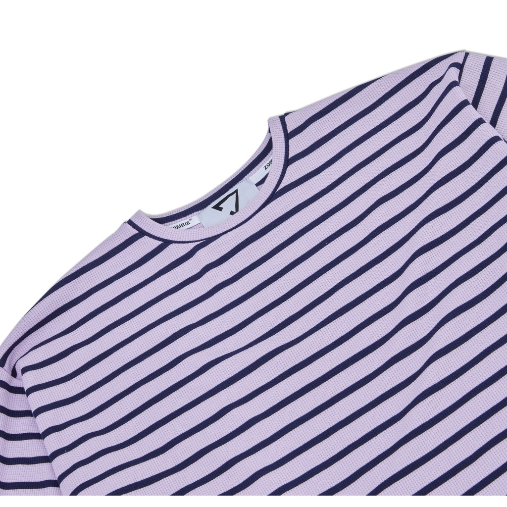 Áo ZOMBIE® Striped Sweater In B/Purple
