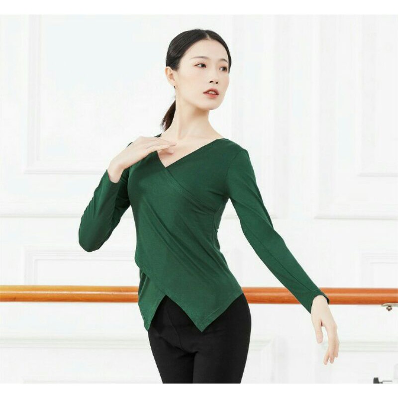 A23 | Áo tập múa trang phục múa - Đồ Múa Tuệ Nhiên
