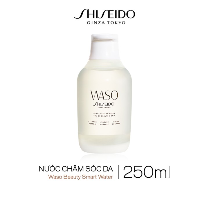 [Mã COSSBD26 giảm 120K đơn 1.5M] Nước chăm sóc da Shiseido Waso Beauty Smart Water 250ml