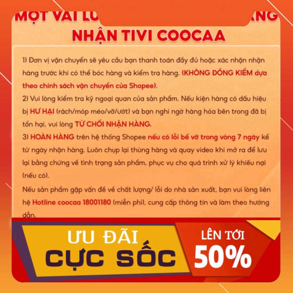 Android Smart Tivi Full HD Coocaa 43inch - Model 43S3G - Miễn phí lắp đặt