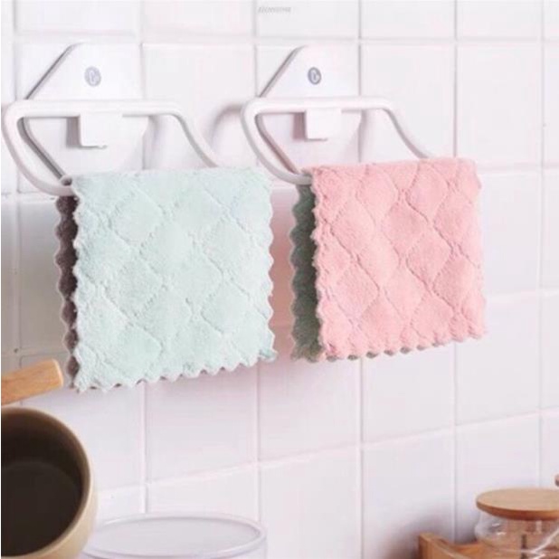 Set 10 Khăn lau 2 mặt đa năng mềm mịn xịn xò