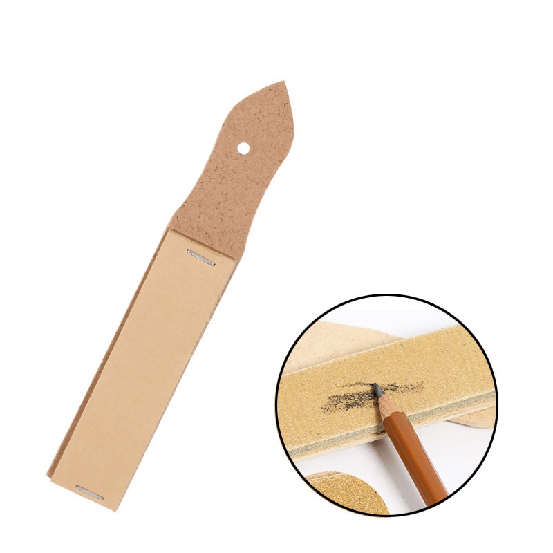 1 Bộ Dụng Cụ Mài Bút Chì Vẽ 12 Lớp Chất Liệu Giấy Nhám