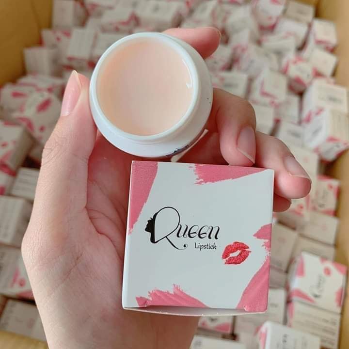 Ủ hồng môi hồng ti Queen Giúp môi mềm mịn căng bóng(Mua 2 Tặng mặt nạ vitamin  )