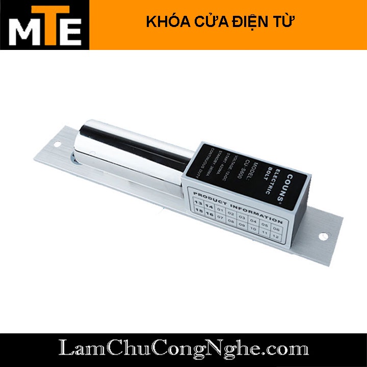 Khóa điện 12V ELECTRIC BOLT LOCK