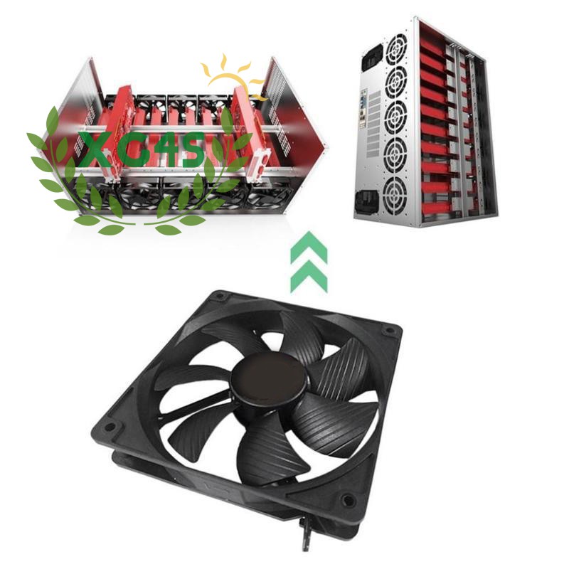 Quạt Tản Nhiệt Làm Mát Máy Tính 12cm Pwm Không Ồn Cho Bitcoin Mining @ My | BigBuy360 - bigbuy360.vn