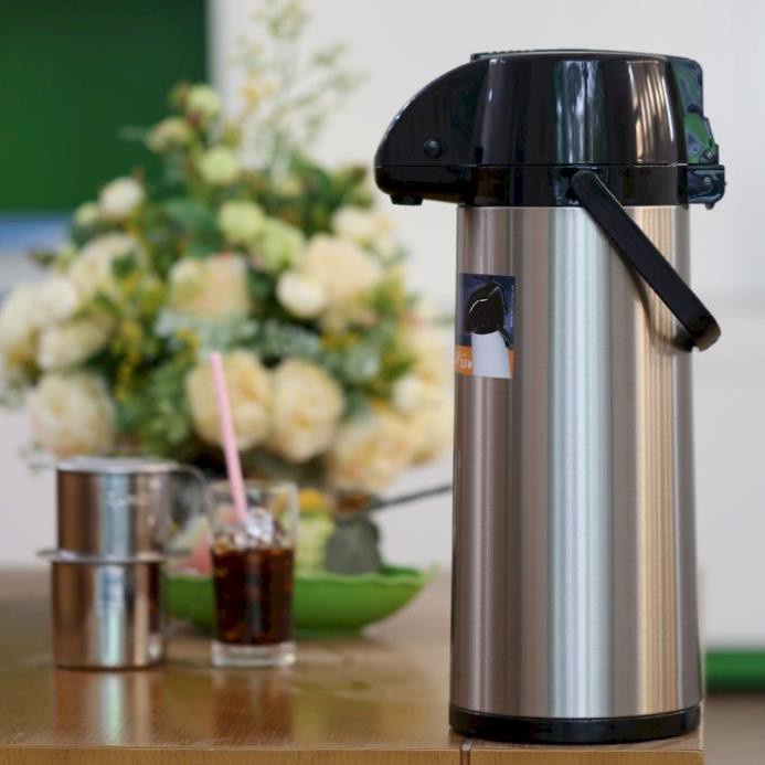Phích Inox Giữ Nhiệt Rạng Đông Dung Tích 1l/ 2l/ 2.5l Bình pha trà Cafe Cho Gia Đình Văn Phòng Giữ Nhiệt 6 Tiếng AN TOÀN