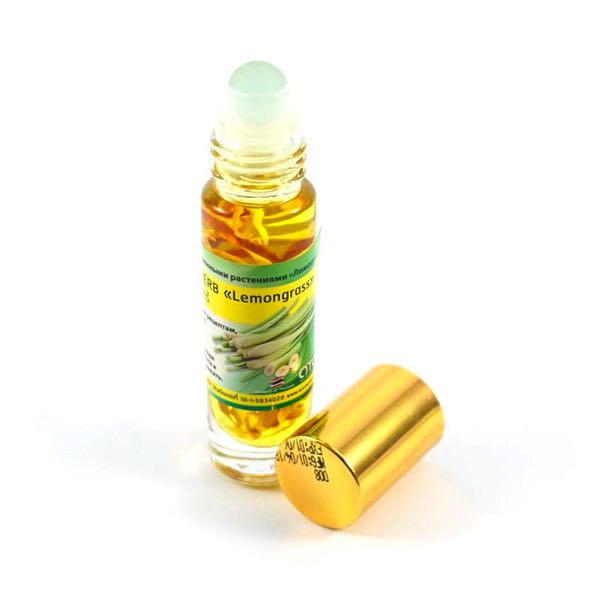 Dầu Lăn Sả Banna Oil Balm With Herb Lemongrass 10ml Thái Lan